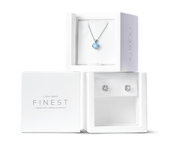 Finest Lab-Grown Diamond 1ct. Round Brilliant Solitaire Pendant | Pink